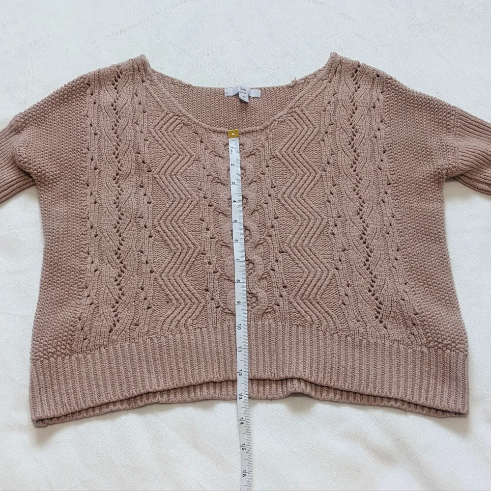 ⭐ BOGO XS Gap cropped wool blend sweater - Picture 3 of 8